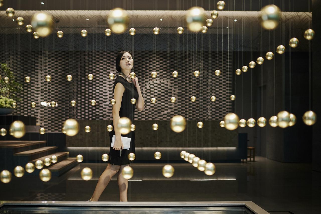 Silks Club Hotel Kaohsiung Buitenkant foto The lobby of the hotel